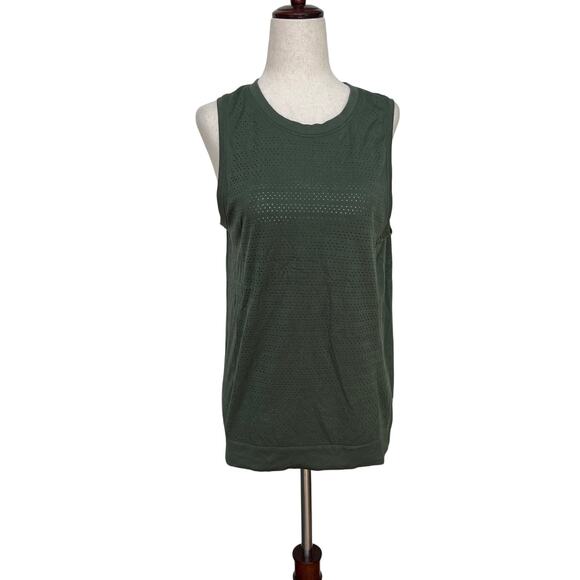 LULULEMON Women's Breeze By Muscle Tank II In Barracks Green - Picture 1 of 9